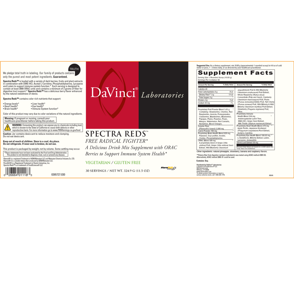 Spectra Reds™ (California Only)