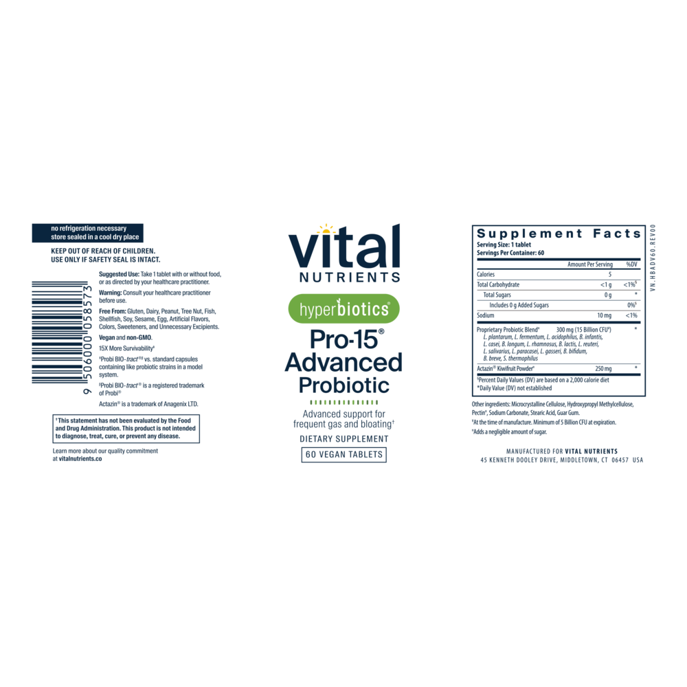 Hyperbiotics Pro-15® Advanced Probiotic