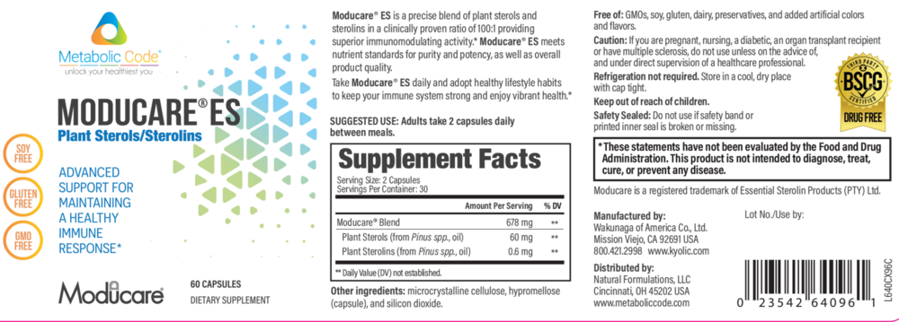 Metabolic Code Moducare ES