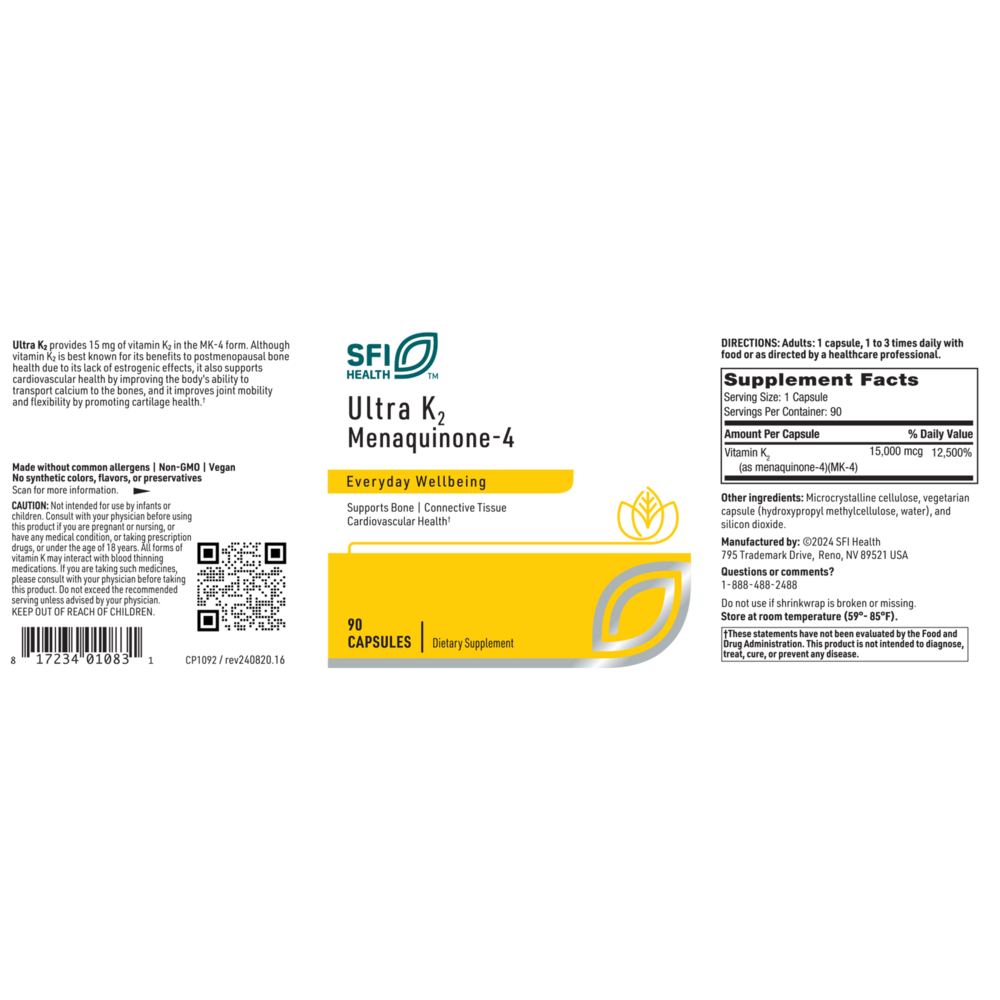 Ultra K2 Menaquinone - 4