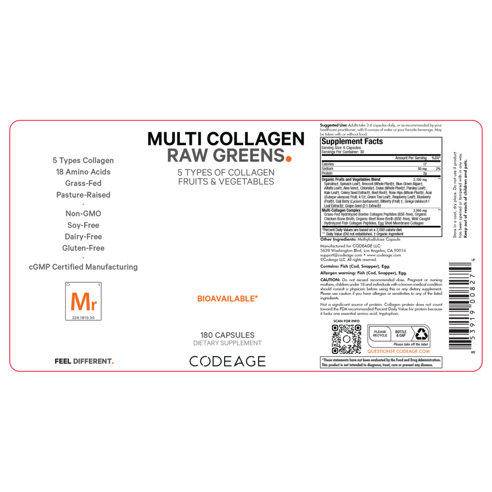 Multi Collagen + Raw Greens