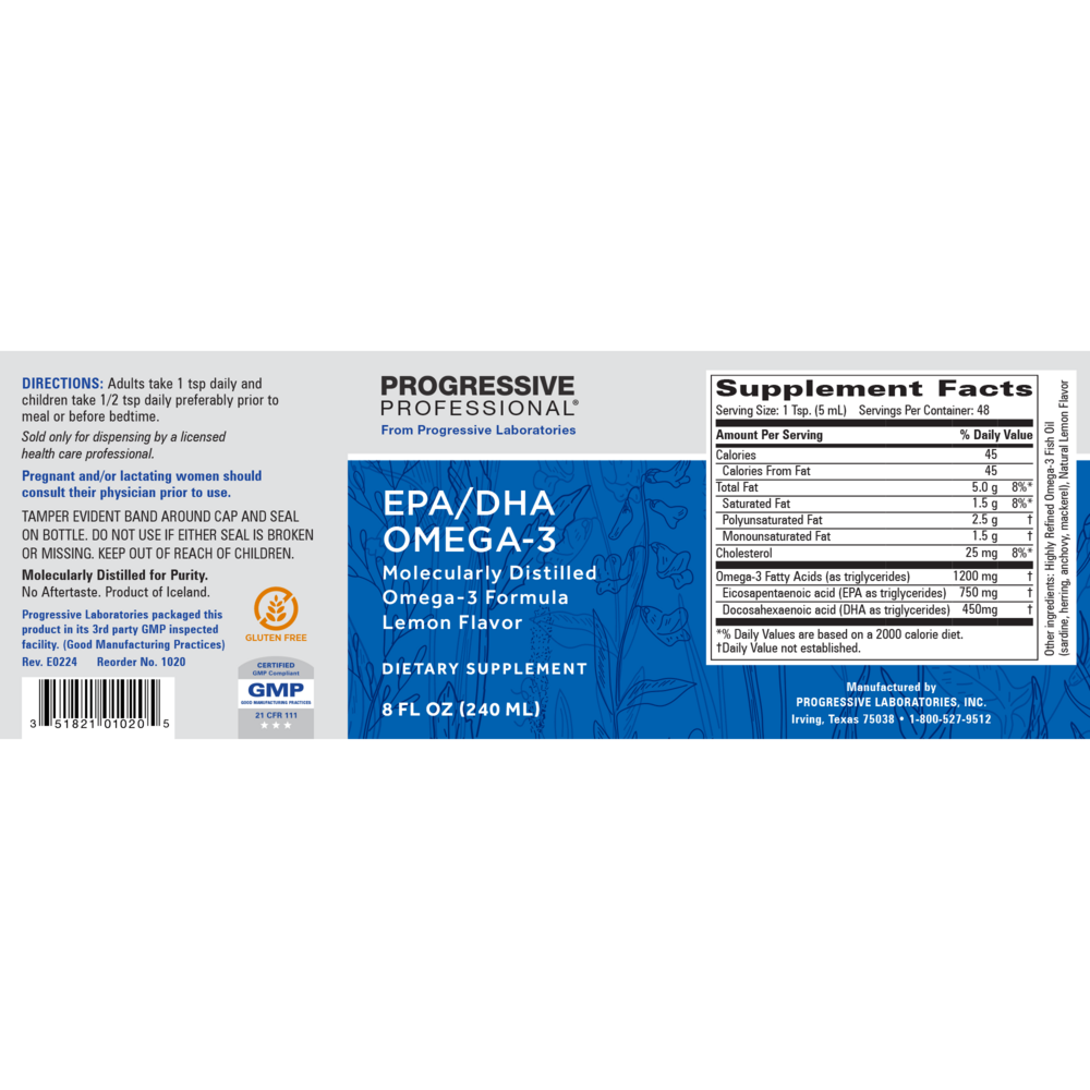 EPA-DHA Omega 3 Liquid