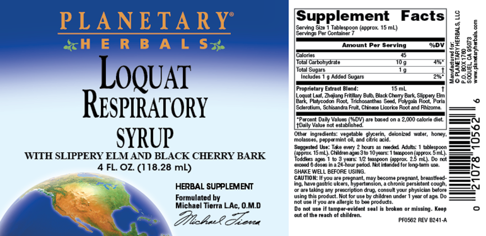Loquat Respiratory Syrup