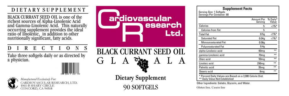 Black Currant Seed Oil