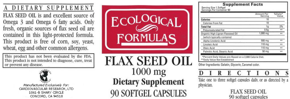 FlaxSeed Oil 1000mg