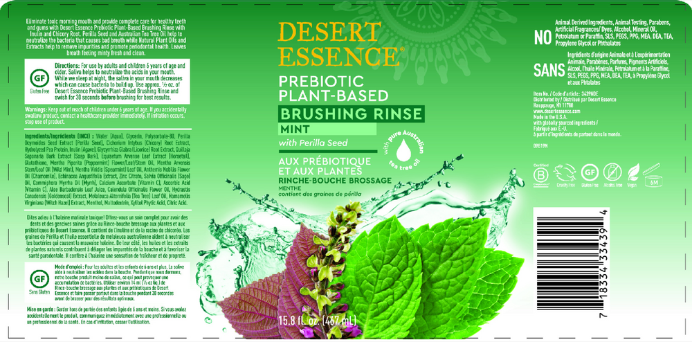 Prebiotic Plant Based Brushing Rinse-Min