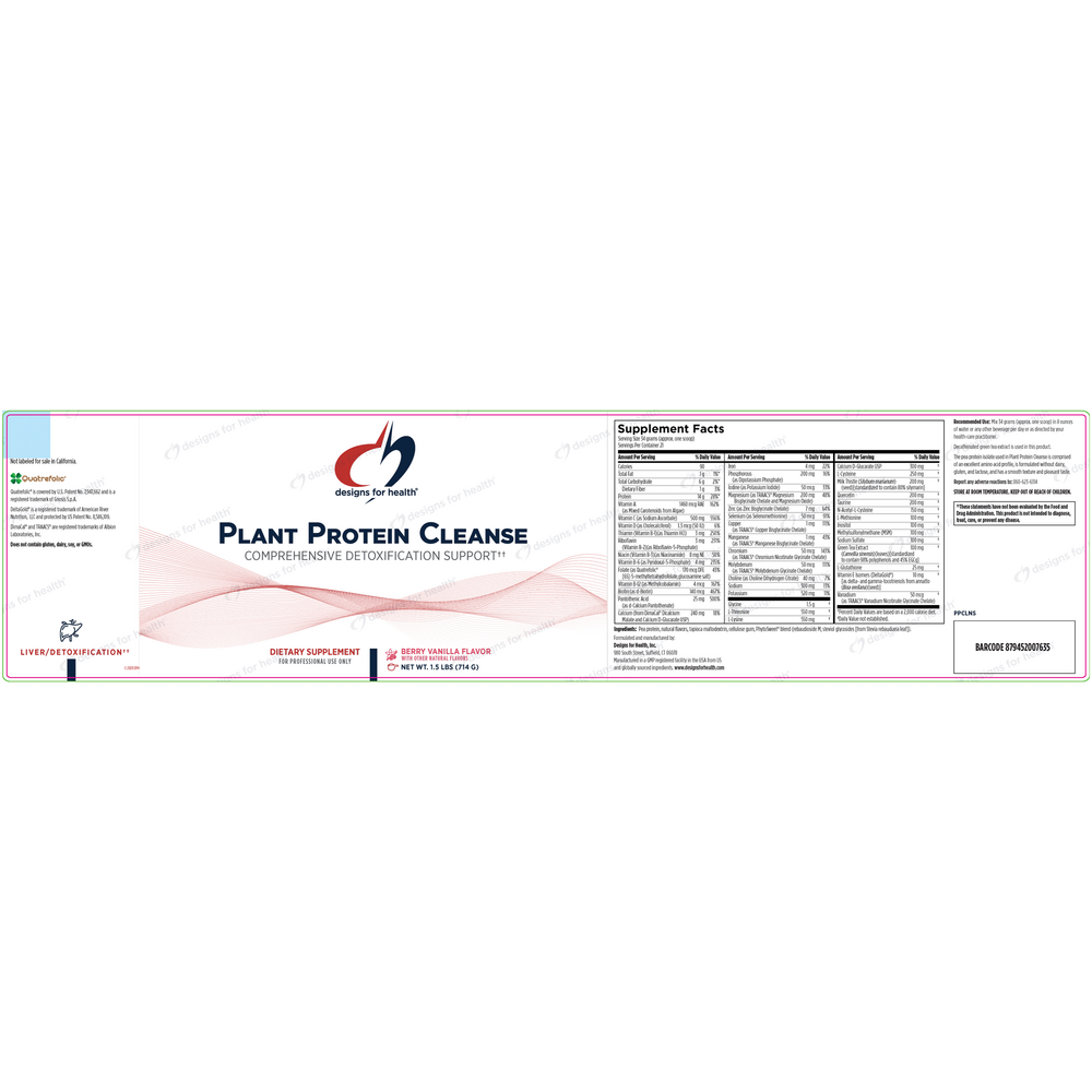 Plant Protein Cleanse (California Only)