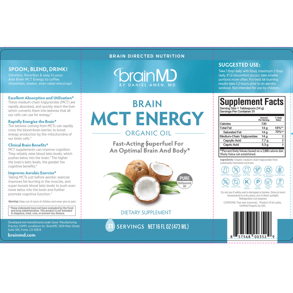 Brain MCT Energy