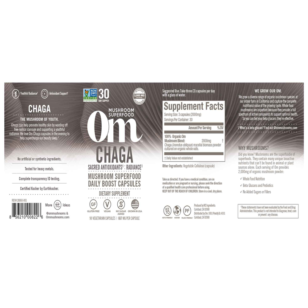 Chaga Mushroom Superfood