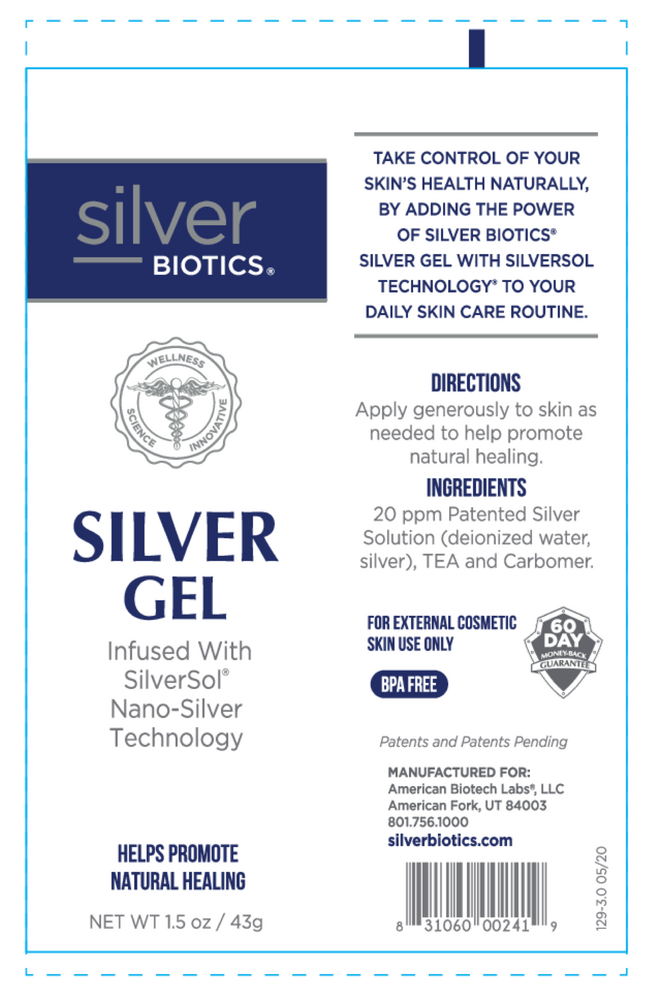 Silver Biotics Silver Gel