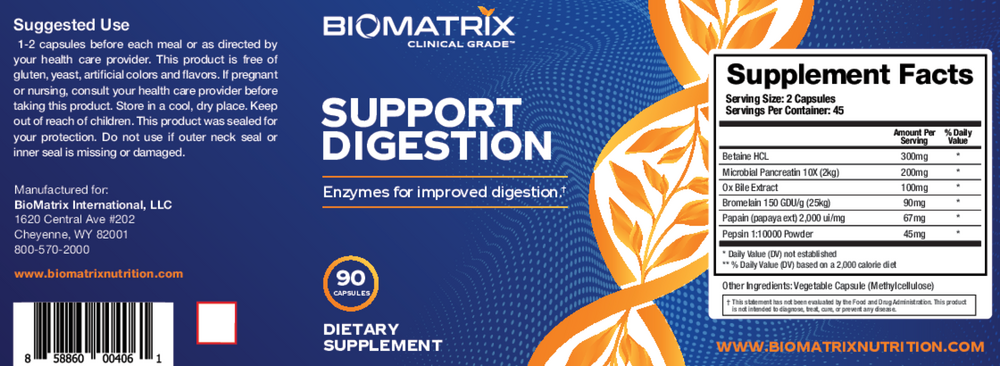 Support Digestion