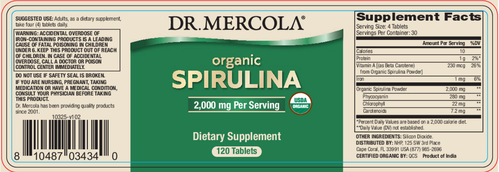 Organic Spirulina