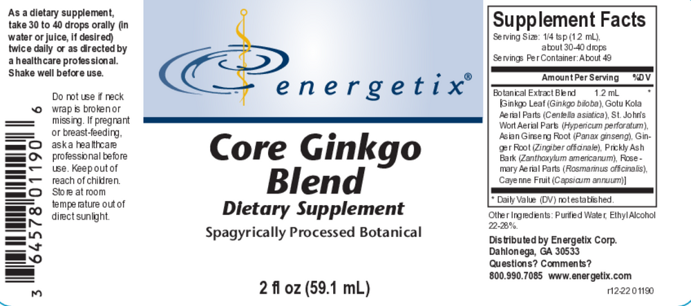 Core Ginkgo Blend