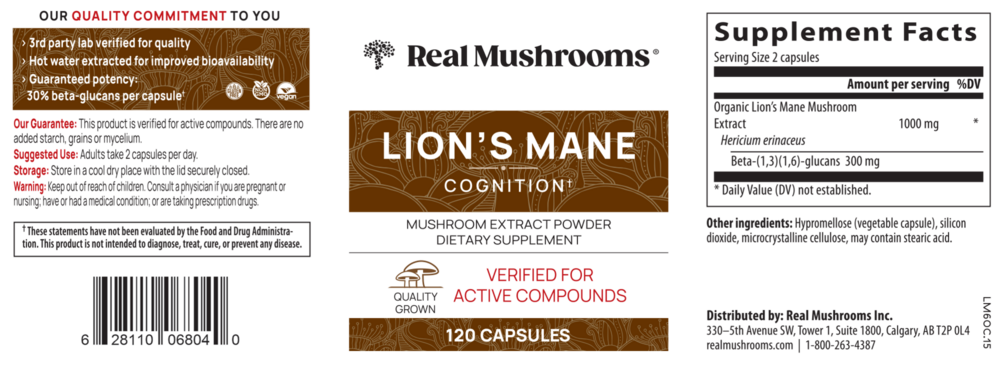 Lion's Mane Extract Capsules