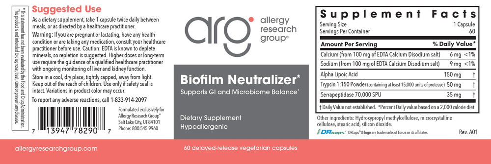 Biofilm Neutralizer* with EDTA