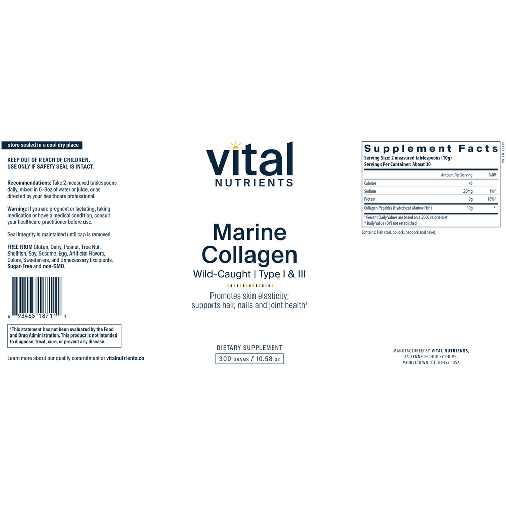Marine Collagen Wild-Caught Type I & III