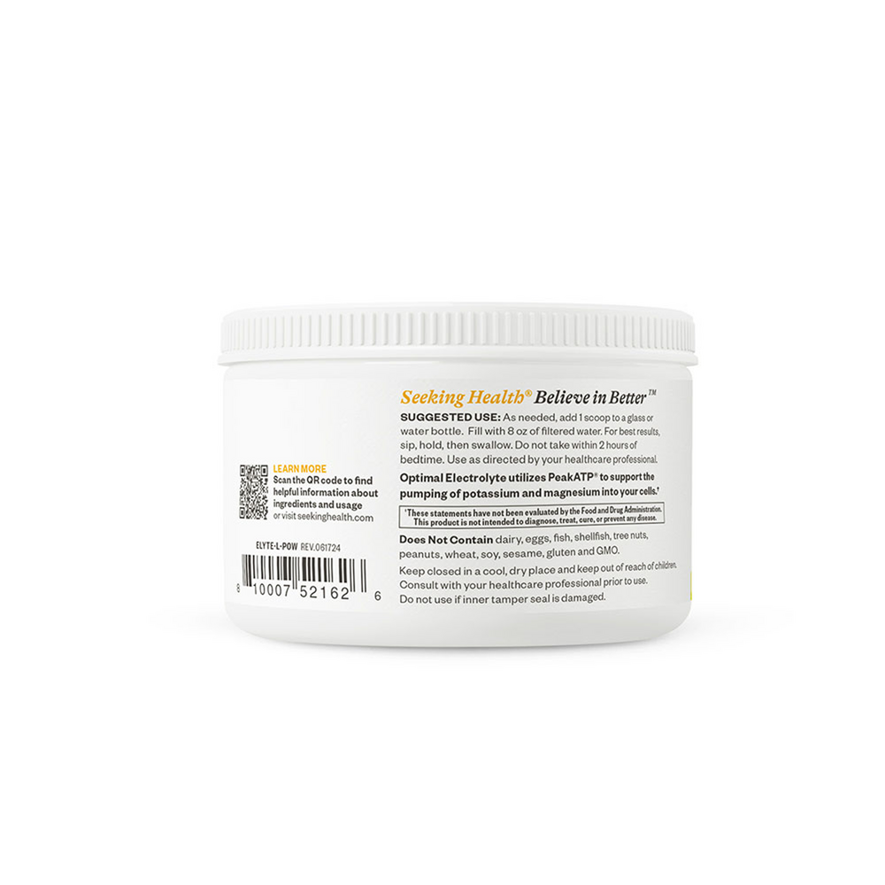 Optimal Electrolyte Lemonade Powder