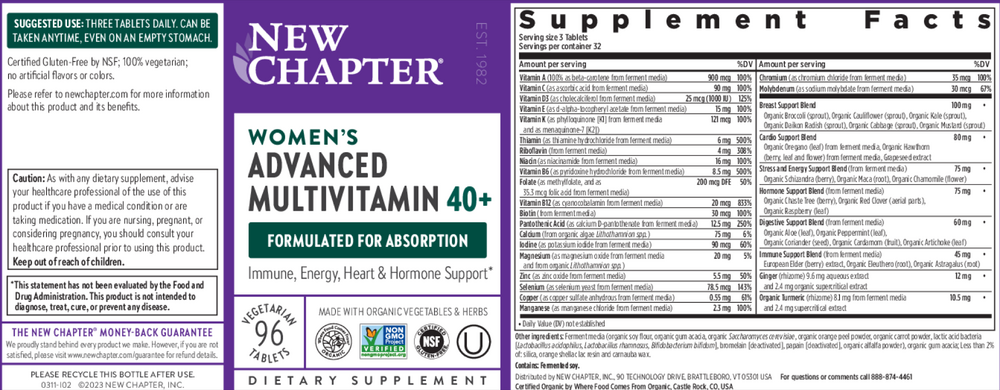 Women's Advanced 40+ Multi