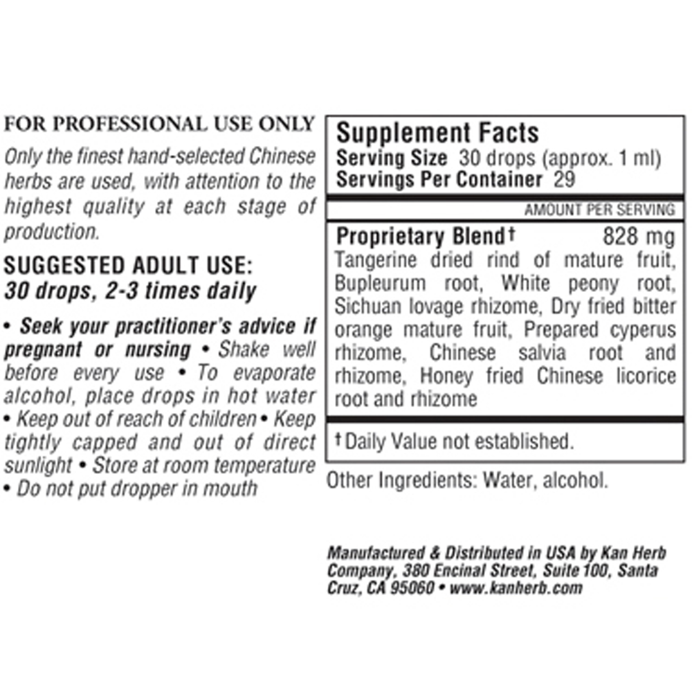 Bupleurum Soothing Liver Formula Liquid