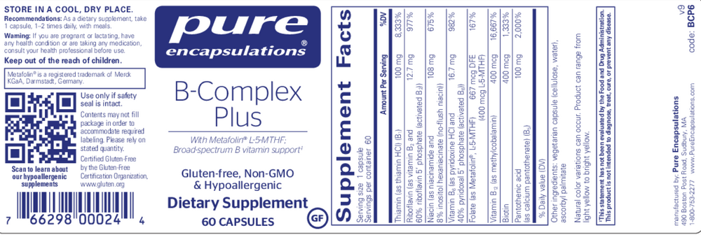 B-Complex Plus