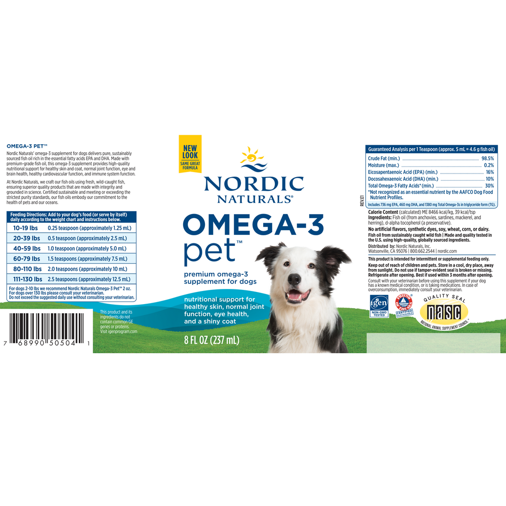 Omega-3 Pet (Medium to Large Dogs)