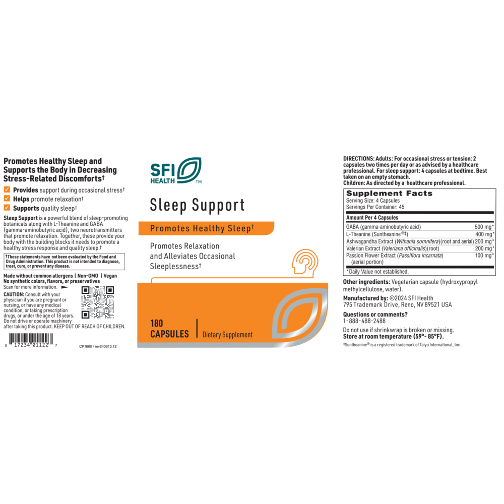 Sleep Support (formerly Stress Support Complex)