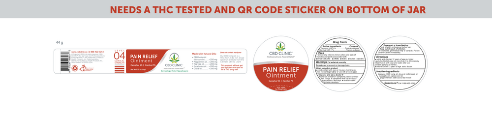 Level 4 - Pain Relief Ointment