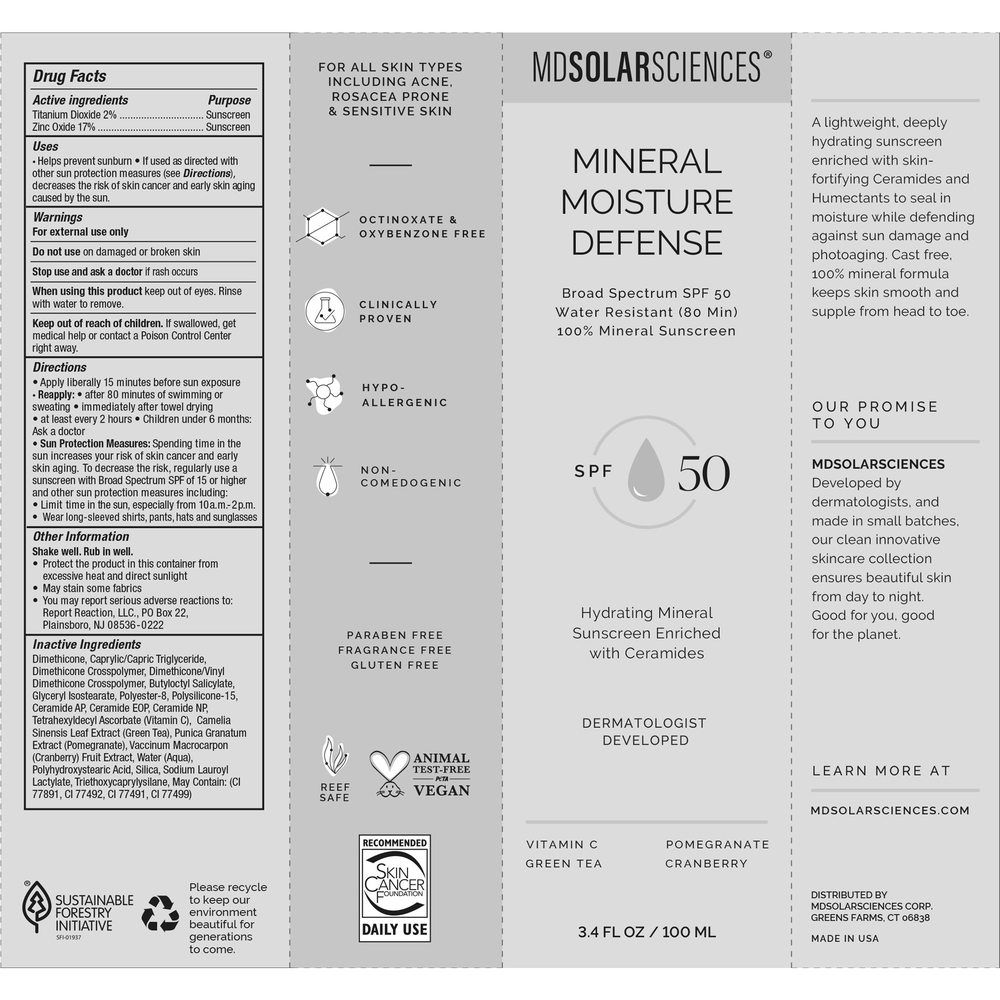 Mineral Moisture Defense SPF 50