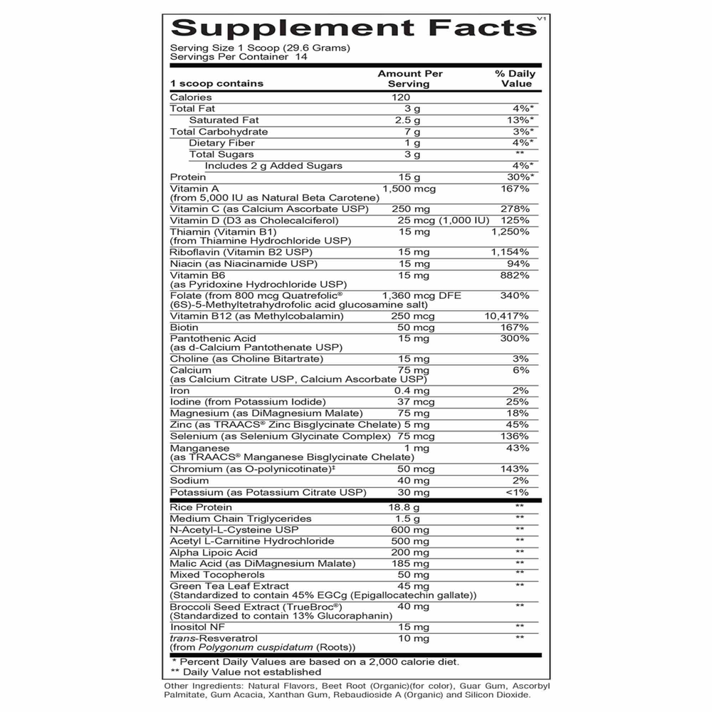 MitoCORE Protein Blend Strawberry (California Only)