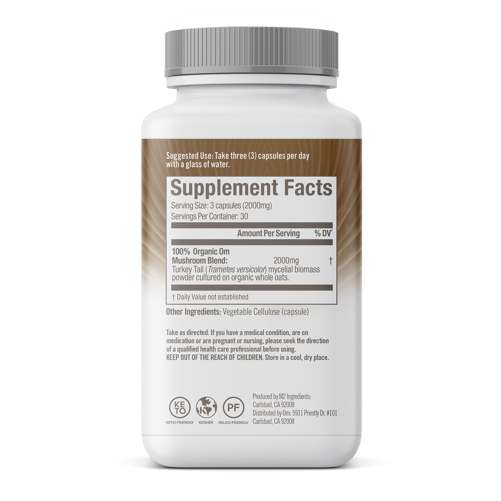 Turkey Tail Mushroom Superfood Capsules