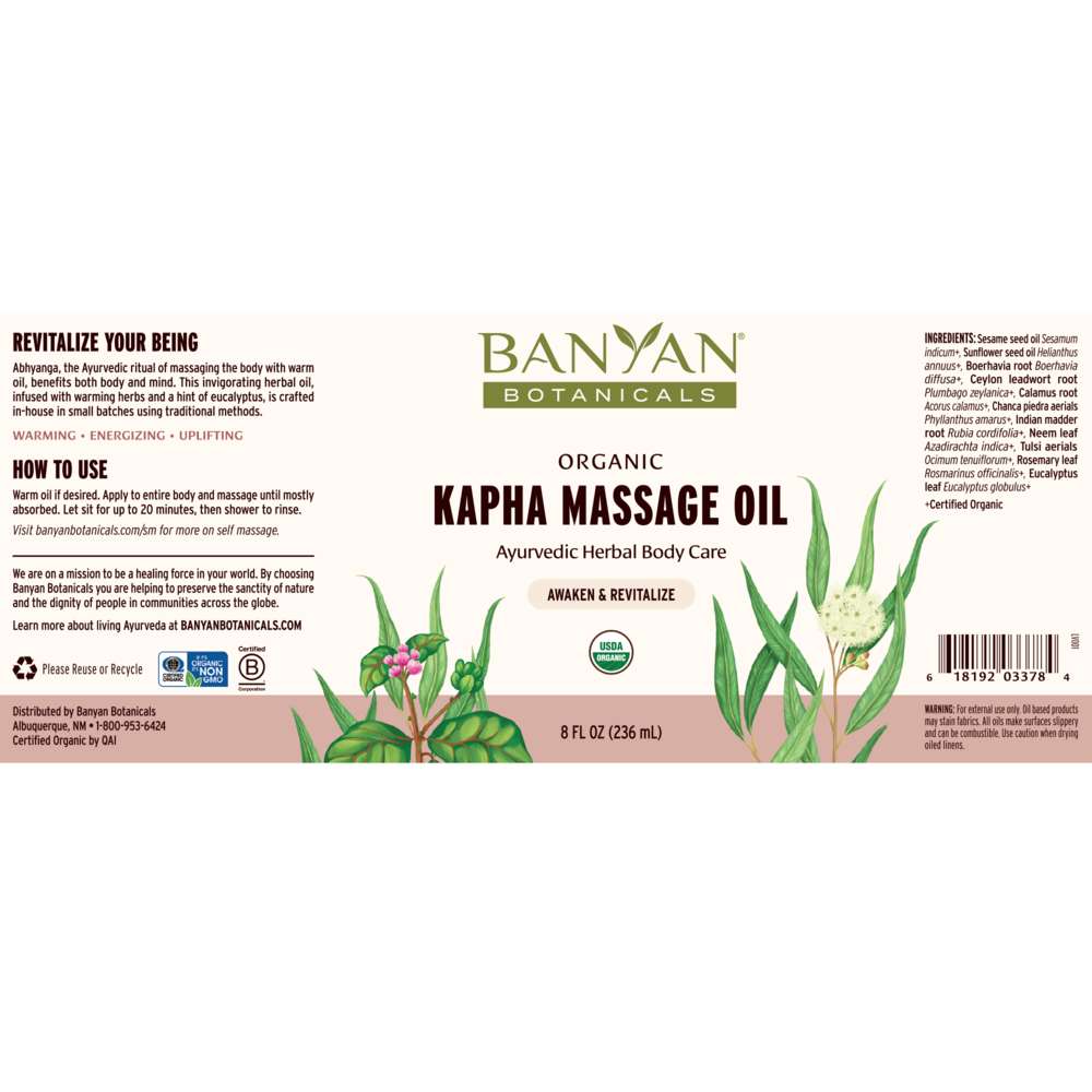 Kapha Massage Oil