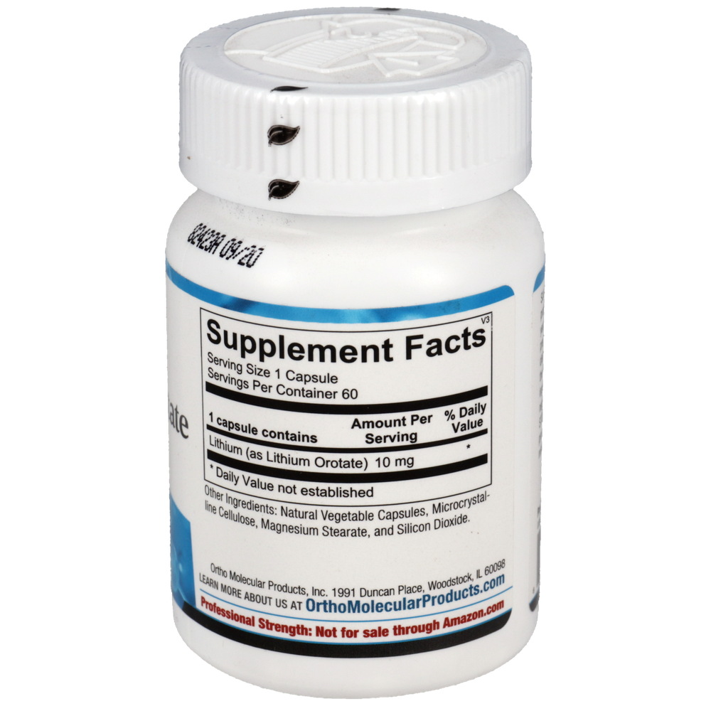 Lithium Orotate 10mg
