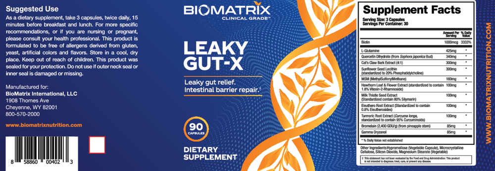 Leaky Gut-X (formerly Support Mucosa)