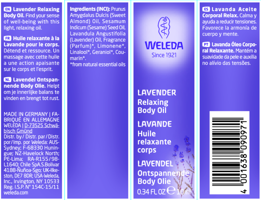 Lavender Body Oil