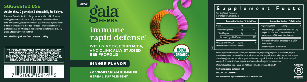 Immune Rapid Defense Gummies (COG)