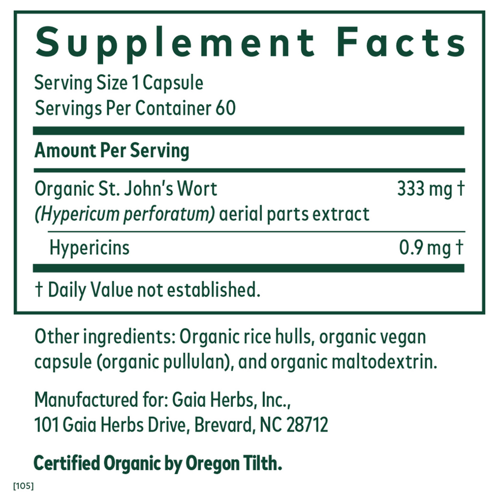 St. Johns Wort Capsules