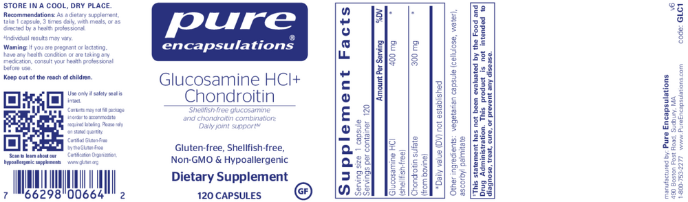 Glucosamine HCl Chondroitin