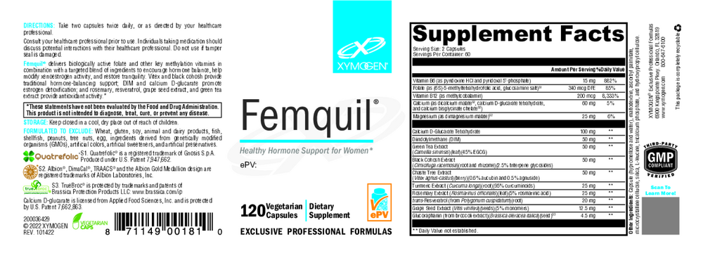 Femquil (Calcium D-Glucarate Tetrahydrate)