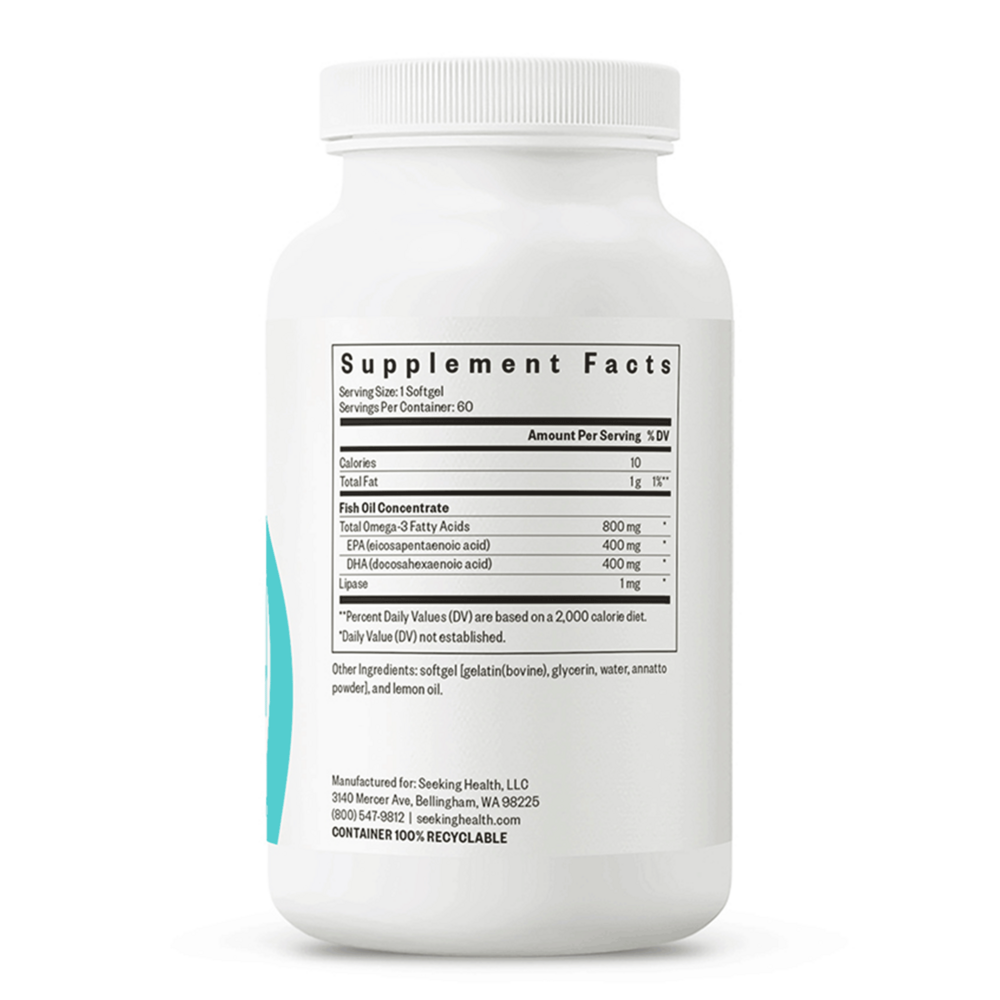 Fish Oil (Formerly Optimal Fish Oil)