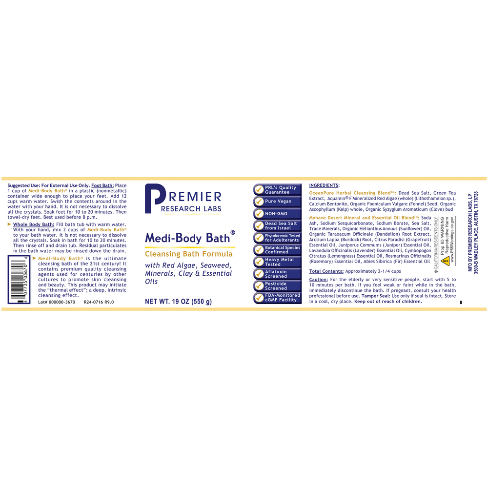 Medi-Body Bath