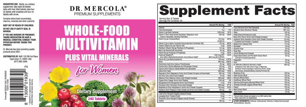 Whole Food Multivitamin Plus