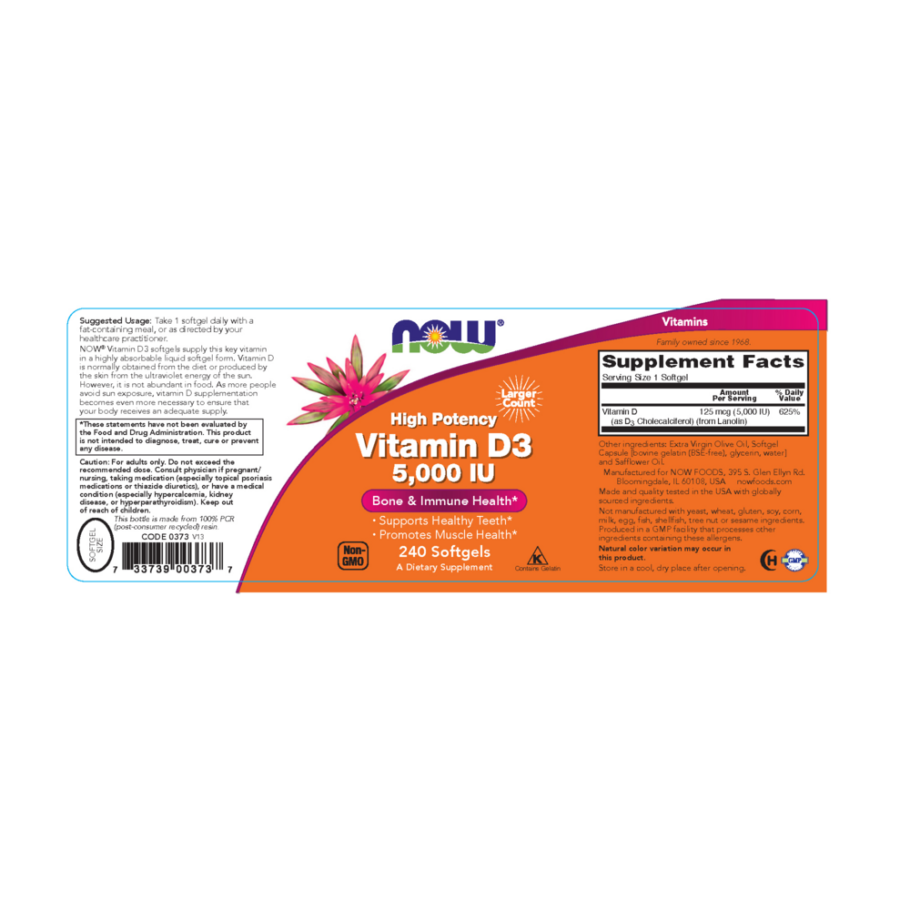 Vitamin D-3 5,000IU