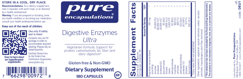 Digestive Enzymes Ultra