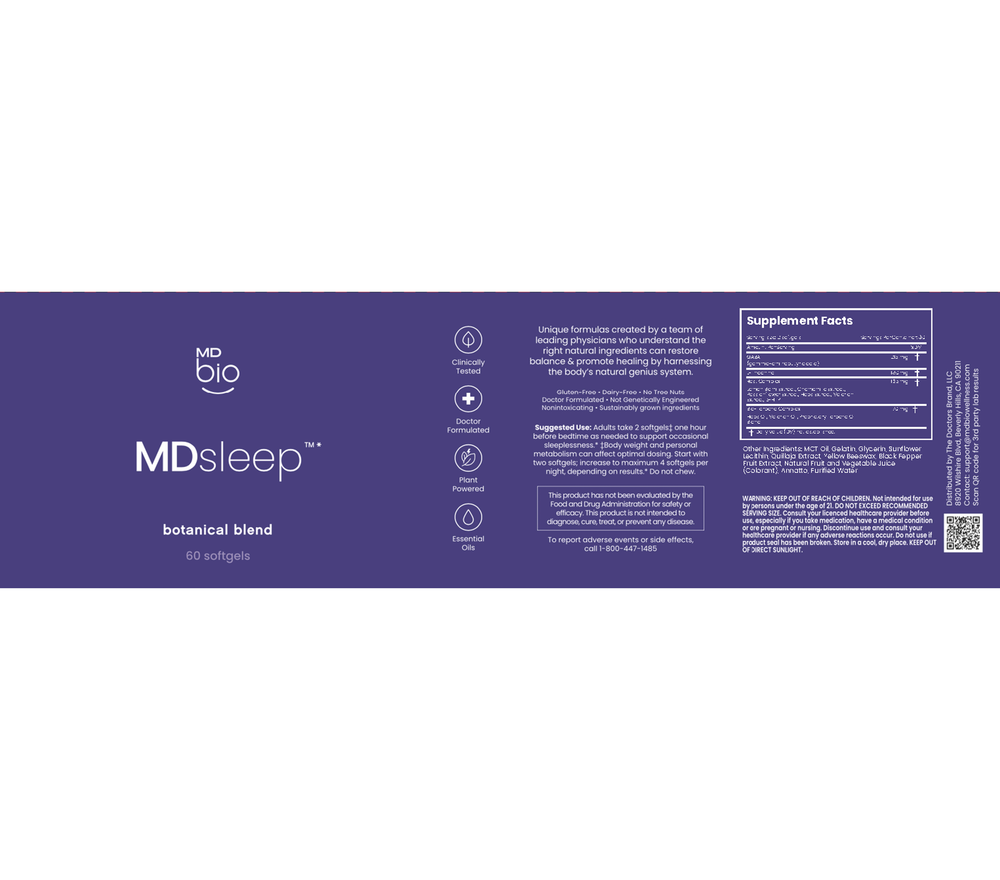 MDsleep Botanical Blend