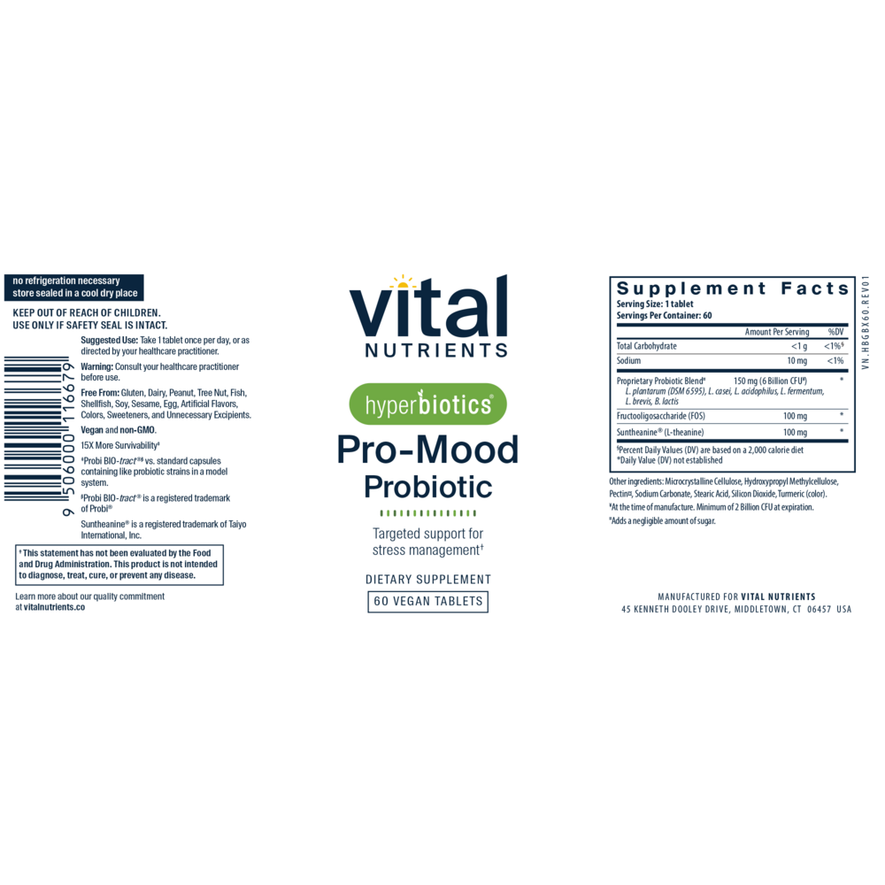 Hyperbiotics Pro-Mood Probiotic