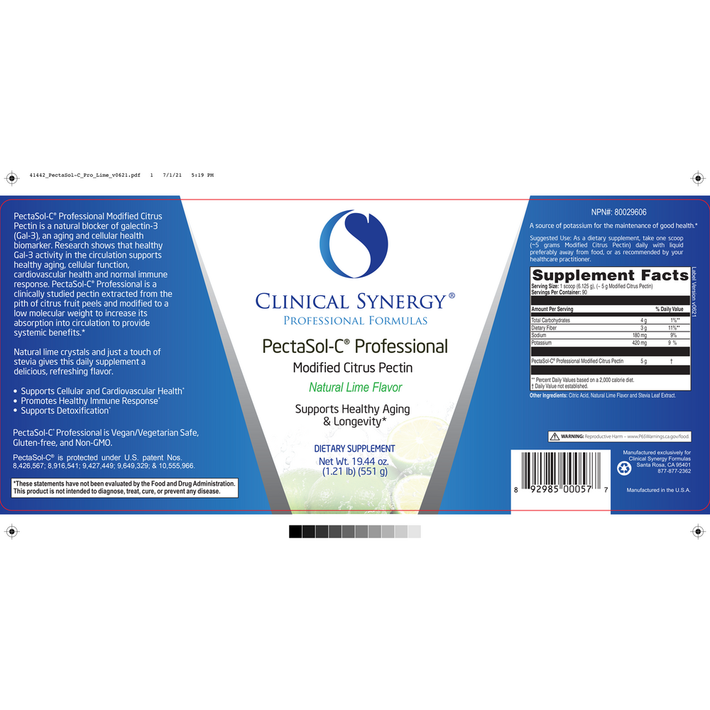 PectaSol-C® Professional Lime