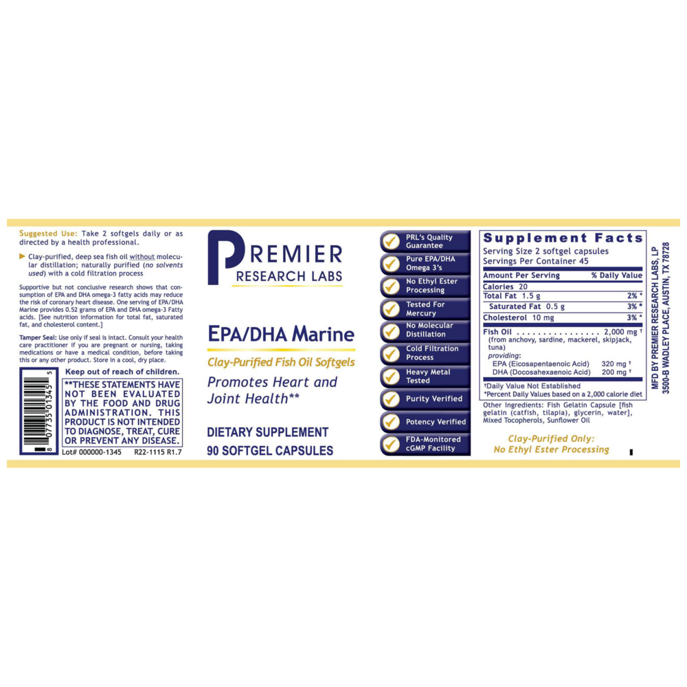 EPA/DHA Marine Softgels