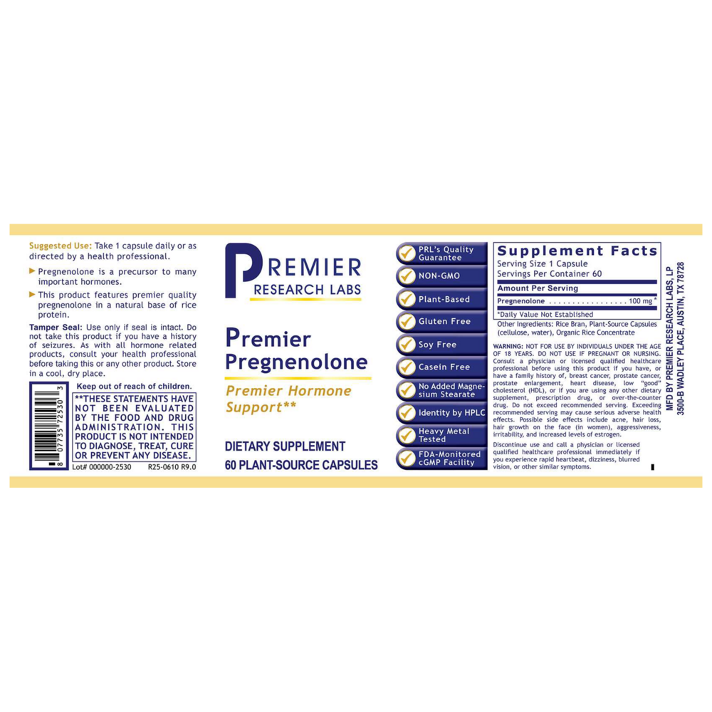 Premier Pregnenolone