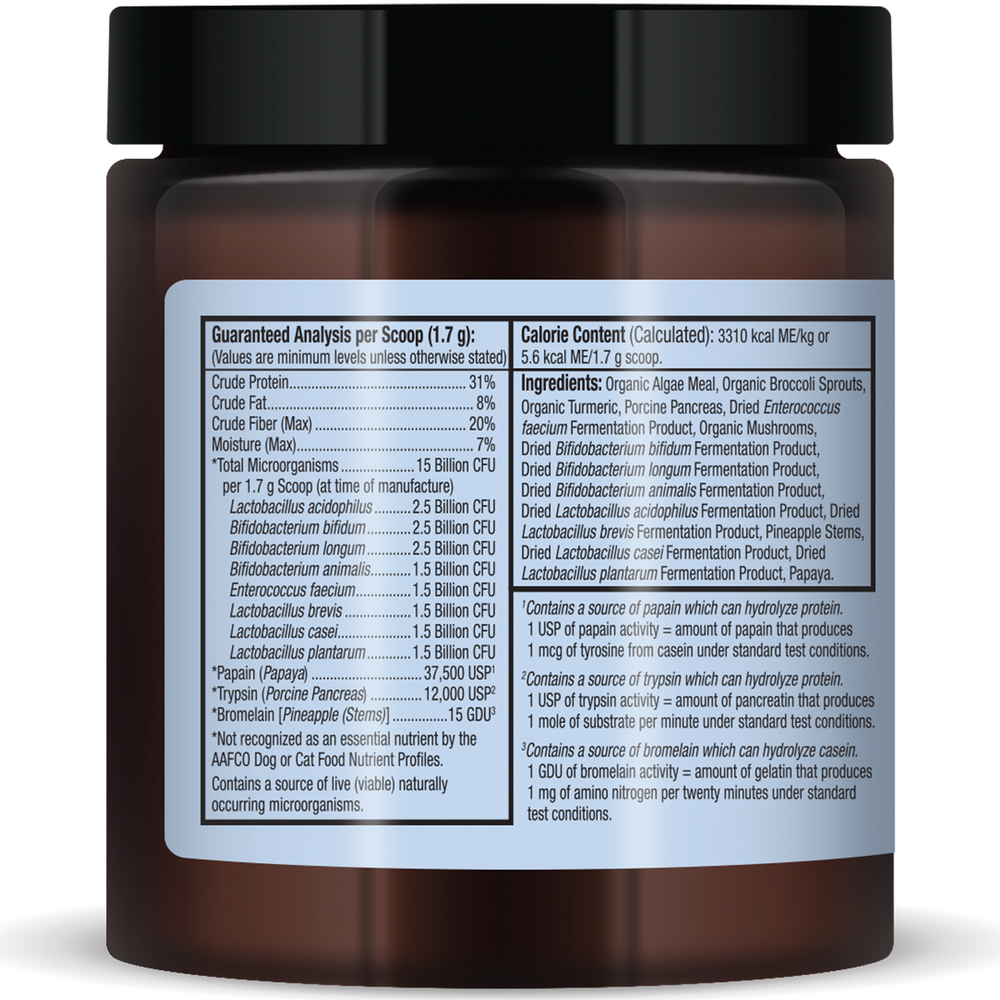 Bark & Whiskers® Probiotics + Enzymes for Cats and Dogs