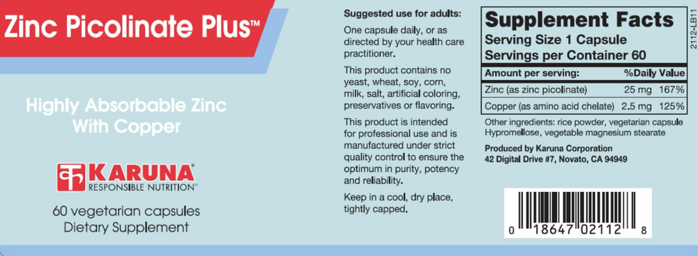 Zinc Picolinate Plus